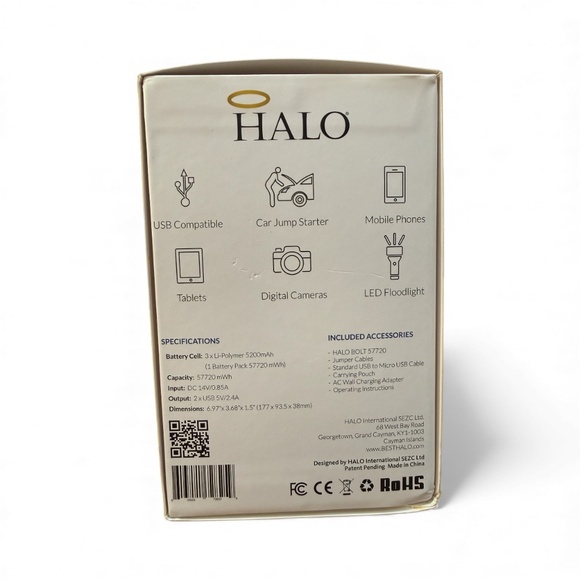 HALO BOLT Ultimate Portable Charger 57720 - BLUE - Picture 3 of 4